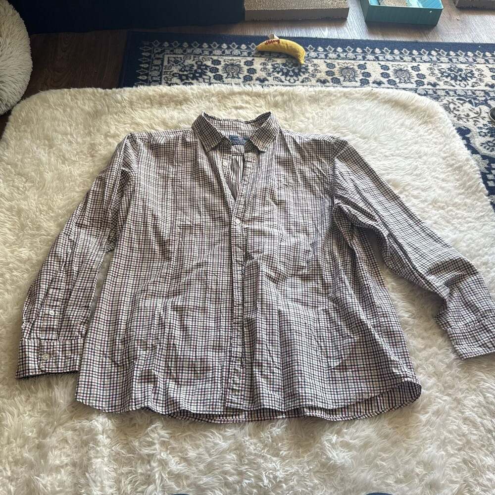 Vineyard Vines Classic Fit Whale Shirt Multicolor‎ Tattersall Plaid Button Down